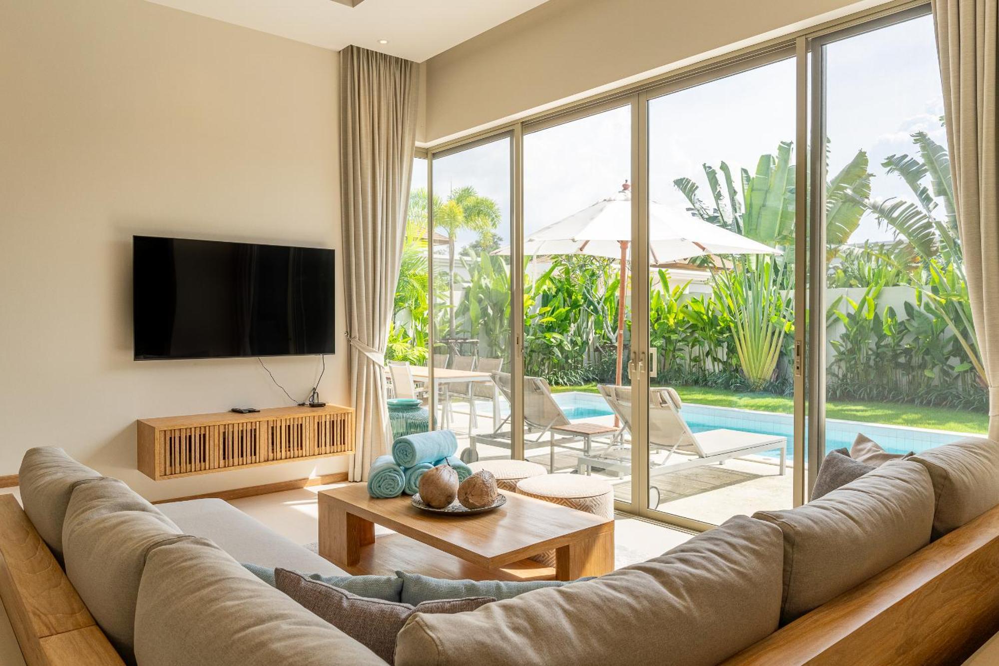 Trichada Breeze 3Br Stylish Villa, 15 Min To Layan Beach Thalang Εξωτερικό φωτογραφία